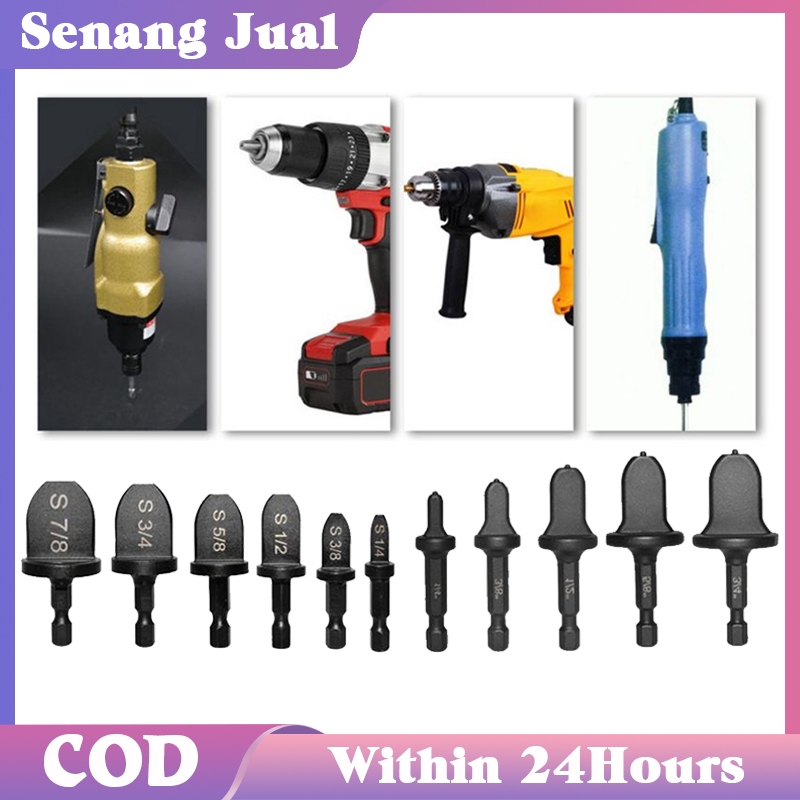 5/6pcs Alat Pembesar Lubang Pipa /Pembesar Lubang Pipa Ac /Hardware Tools