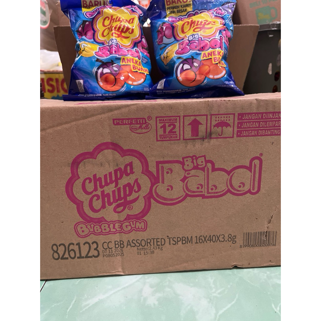 

G11 Permen big babol KARTON/16