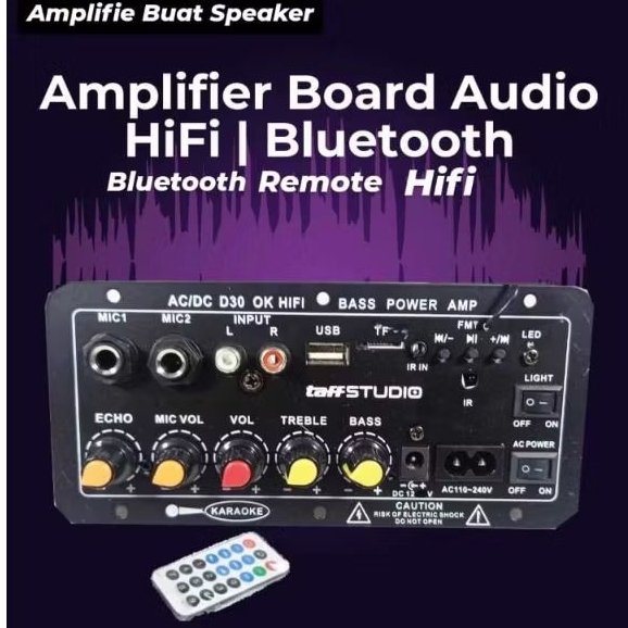Amplifier Board Audio Speaker Amplifier Board Audio Bluetooth USB Subwoofer DC 12V 