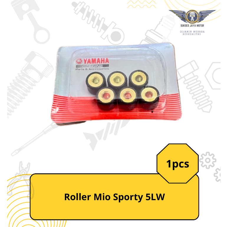 Roller Mio Sporty Hitam 5LW Roler Mio Roler set Mio