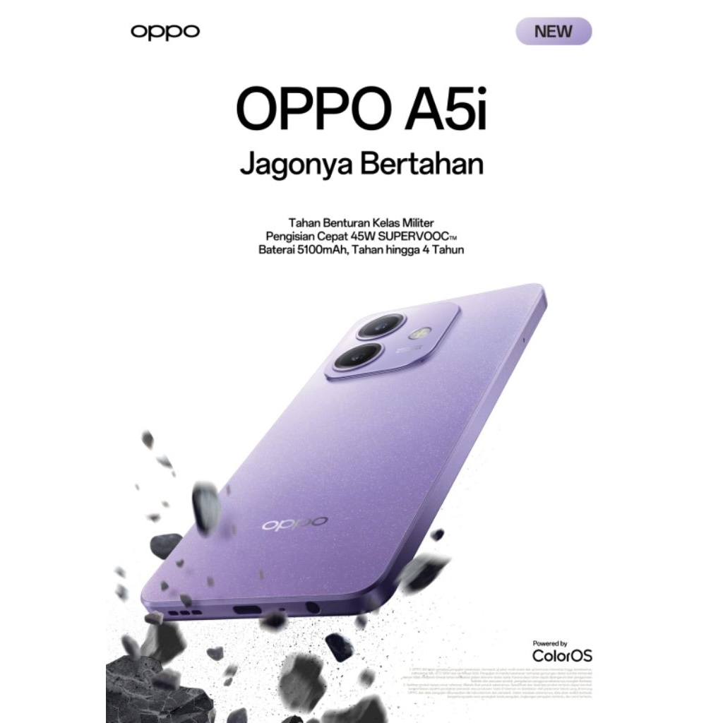 [BARU] OPPO A5i Ram 4GB/128GB
