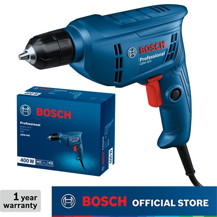 Bosch GBM 400 Mesin Bor Besi 10mm original