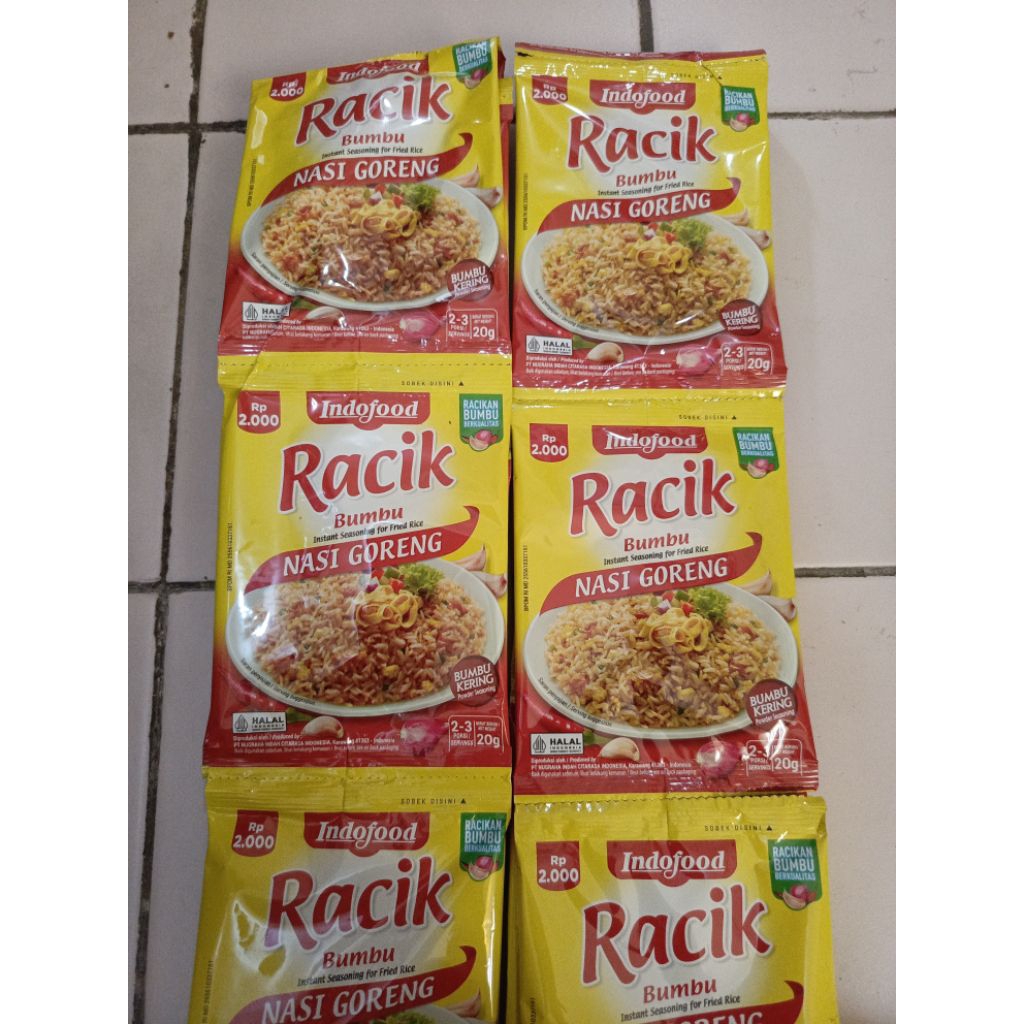 

Bumbu Racik Nasi Goreng 1renteng 10pcs