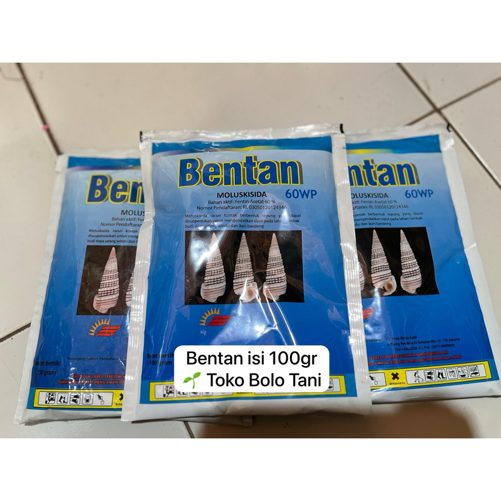 Obat Keong BENTAN BIRU isi 100gr |Toko Bolo Tani|