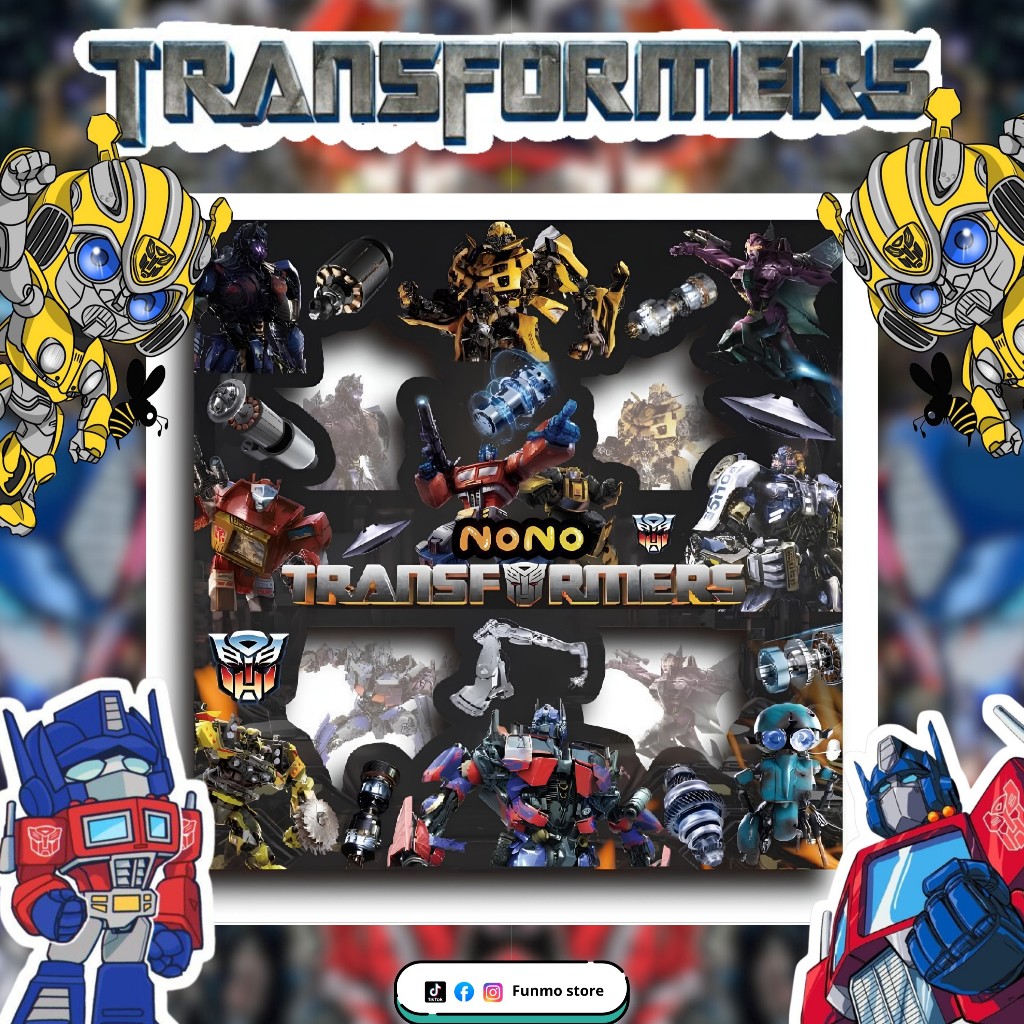 

Stiker Transformers NO:NO 1 Box Isi 100 Karakter – Keren & Unik