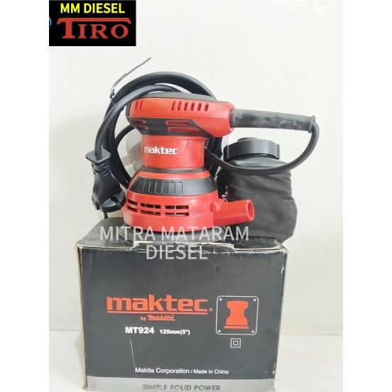 Mesin Amplas MAKTEC MT924 / Mesin Sander / Orbital Sander MT 924