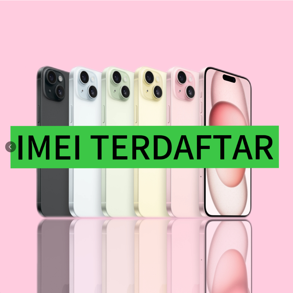 IPHONE 15/15 PLUS Second 128GB 256GB 512GB Fullset Mulus