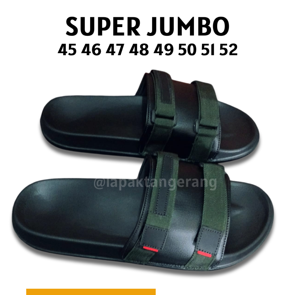 Sandal Big Size 46 47 48 49 50 - Sandal Slop Pria - Sandal Pria 45-50 Semua Ukuran - Sandal Jumbo Pr