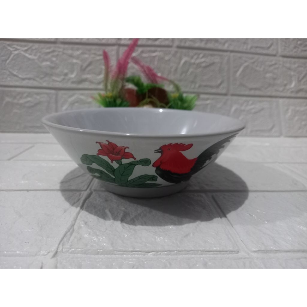 1LUSIN(12PCS),MANGKOK JAGO,MANGKOK KRAMIK,MANGKOK BAKSO