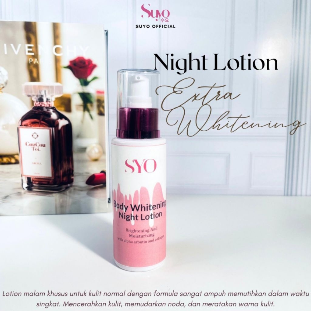 SUYO - NIGHT LOTION EXTRAWHITENING