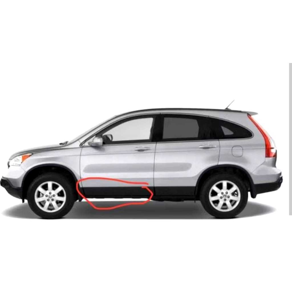 moulding pintu depan honda CRV 2008-2013 original