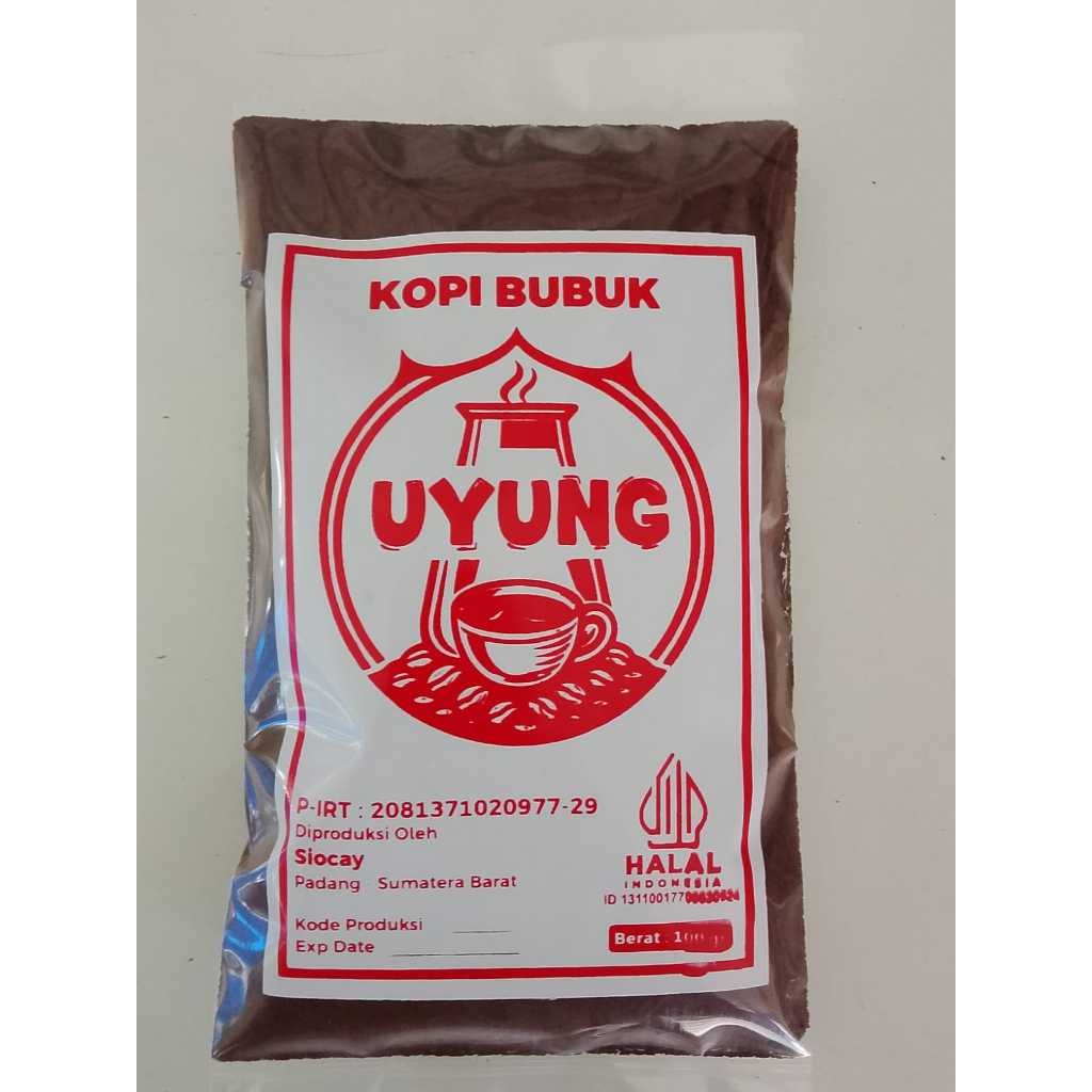 

Kopi Bubuk Uyung Siocay Padang