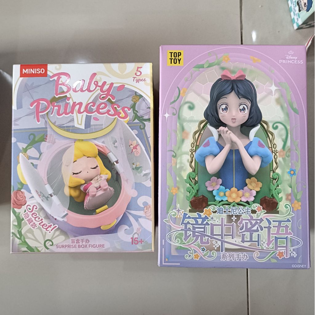 blind box disney princess murah top toy/miniso