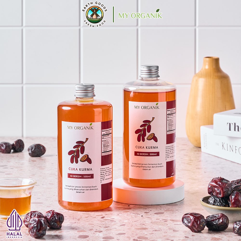 

My Organik Cuka Kurma 2 Botol 500ml - Atasi Diabetes Kontrol Gula Darah Koleterol Tanpa Efek Samping