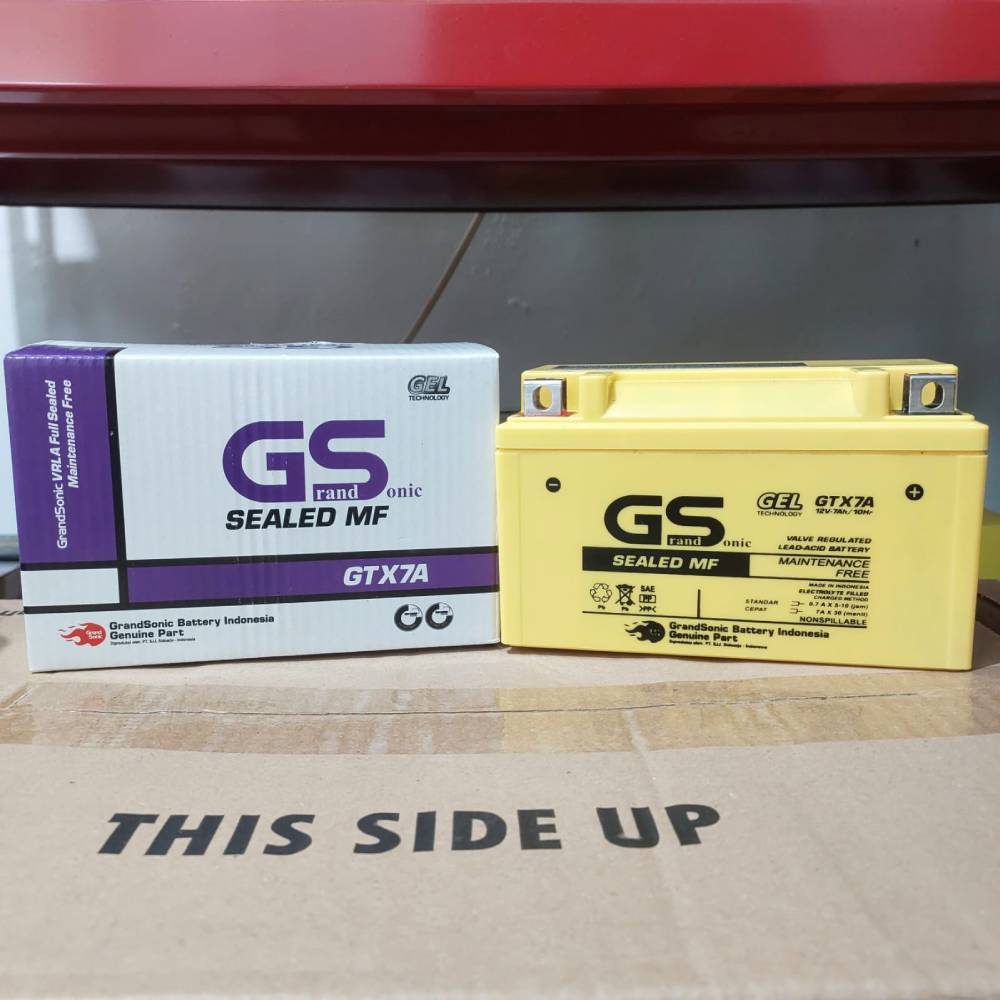 Aki Motor Ninja 250, KLX 250, ZX-10R GS GTX7A Aki Kering Original Kawasaki