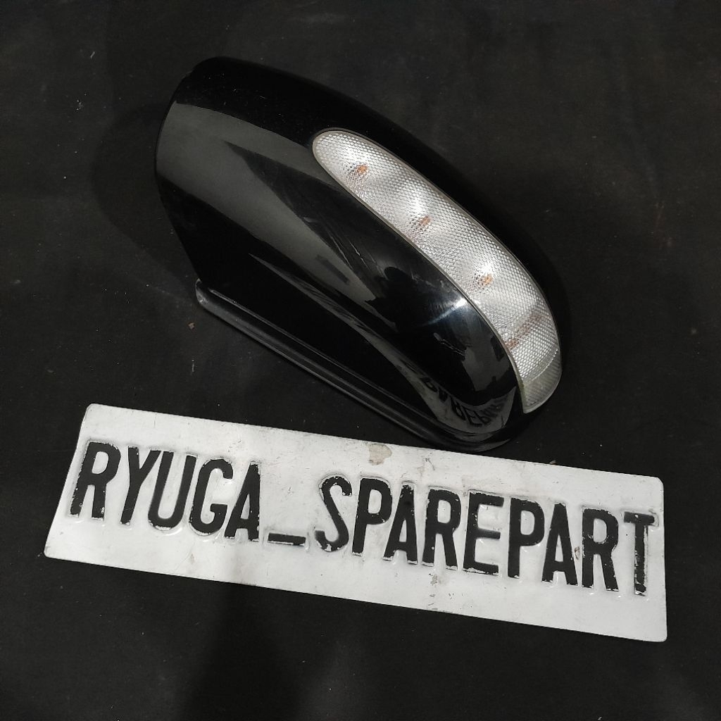 Cover Batok Spion Luar Depan KIRI + Lampu Sein Spion Original Mercedes Benz W203 W211