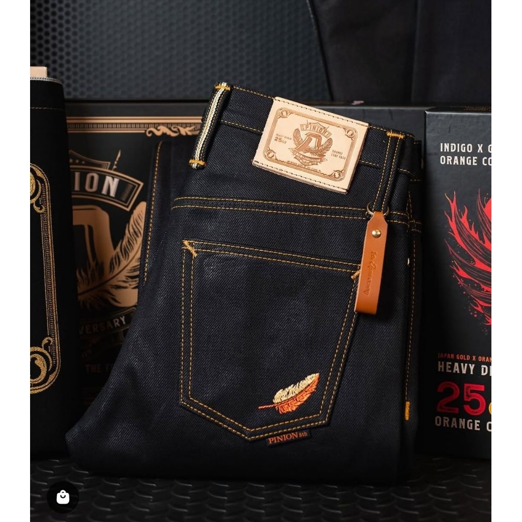 PO PINION DENIM 8th ANNIVERSARY 25oz Fading Orange