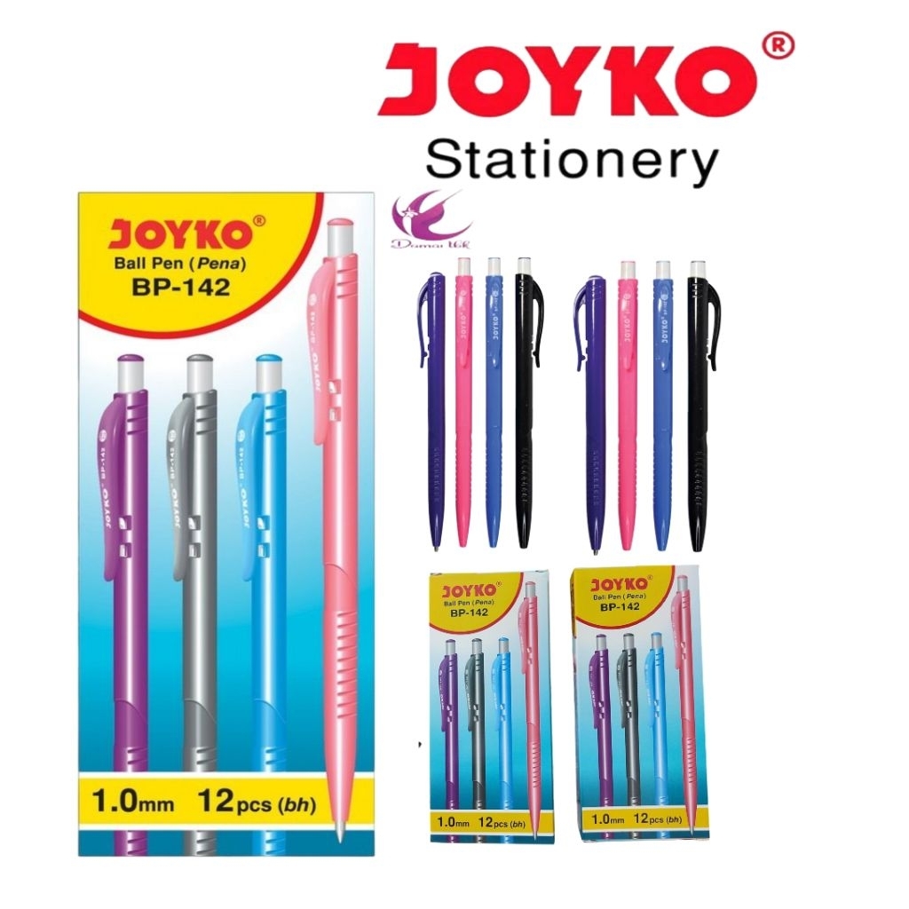 

pulpen JOYKO bp-142 ball pen , 1 pack isi 12 pcs