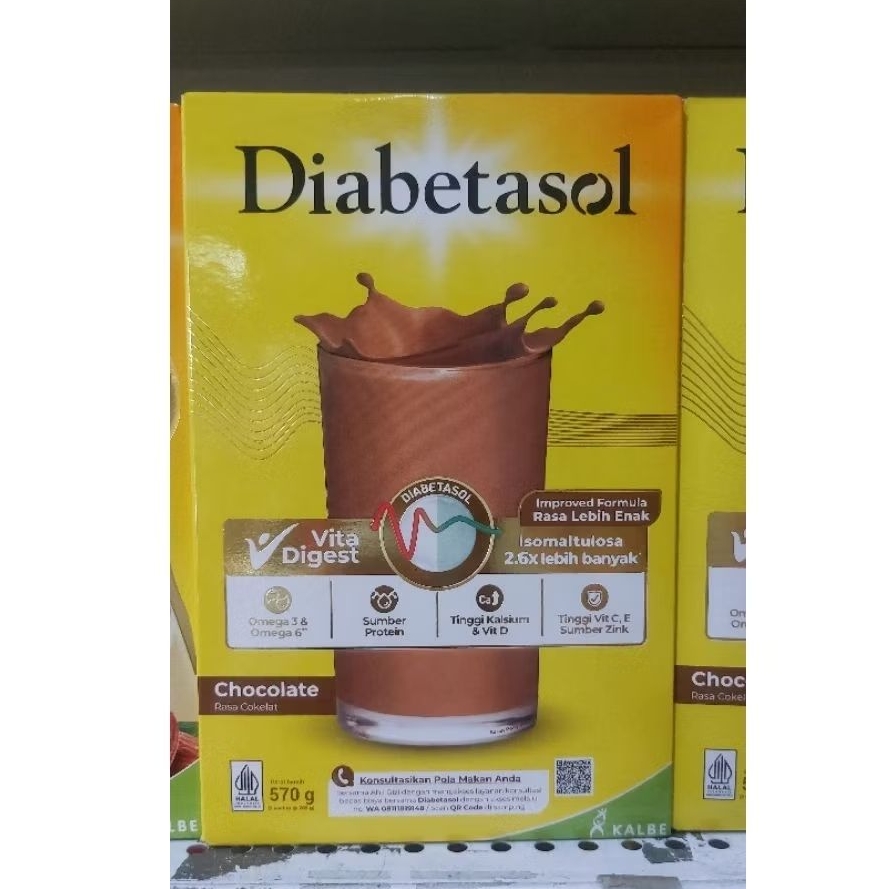 

Diabetasol 570 gram vanila/Almond/coklat/cappucino