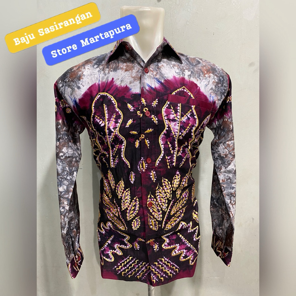 kemeja bordir sasirangan