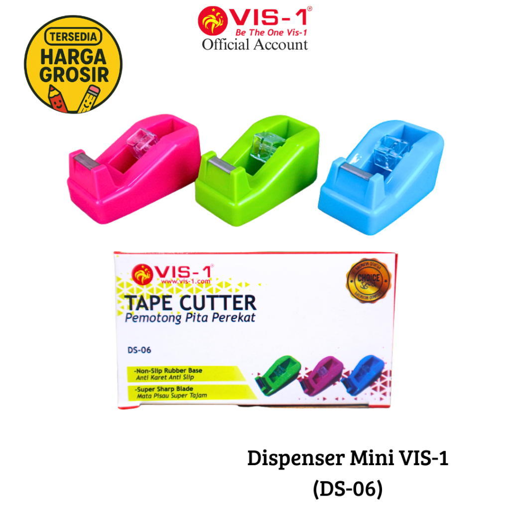 

VIS-1 Dispenser isolasi VIS-1 DS-06 / Tape Dispenser / Tape Cutter