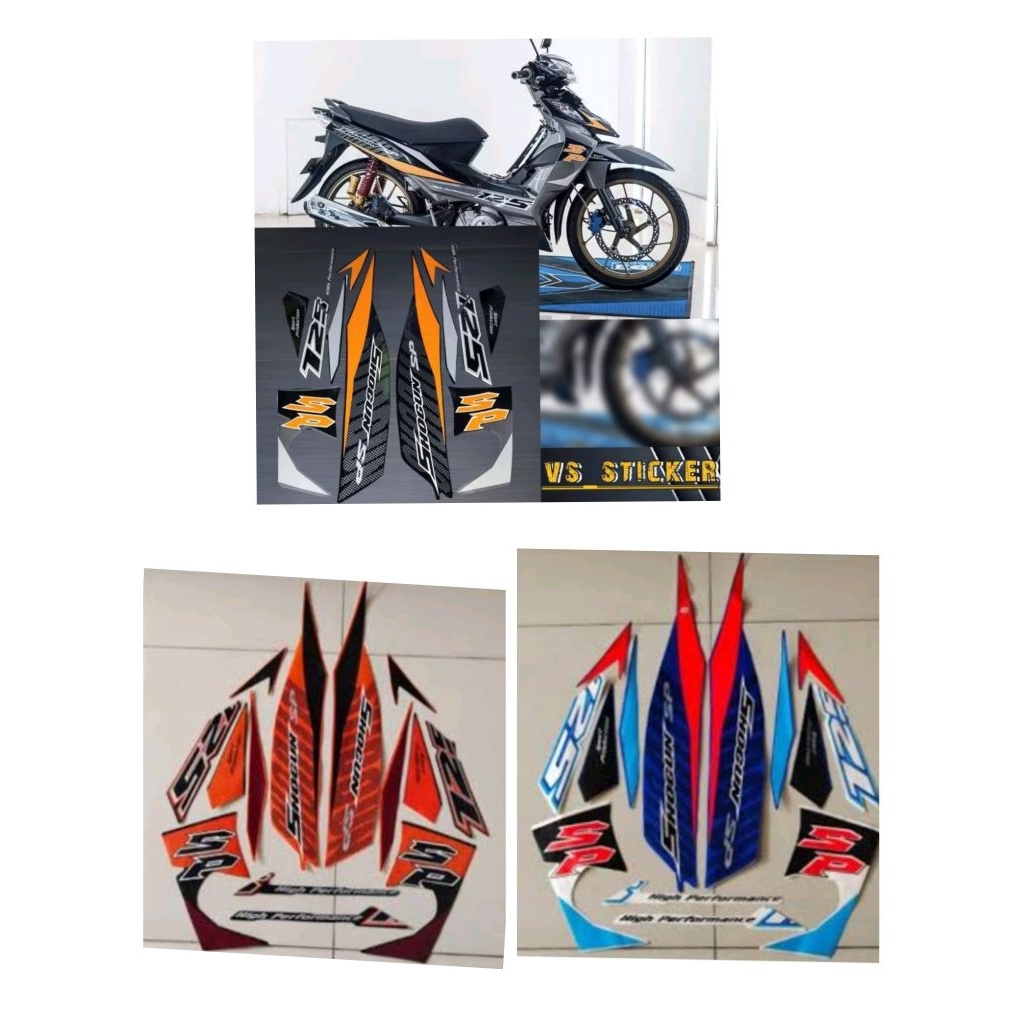 List Standart Shogun SP 125 2008