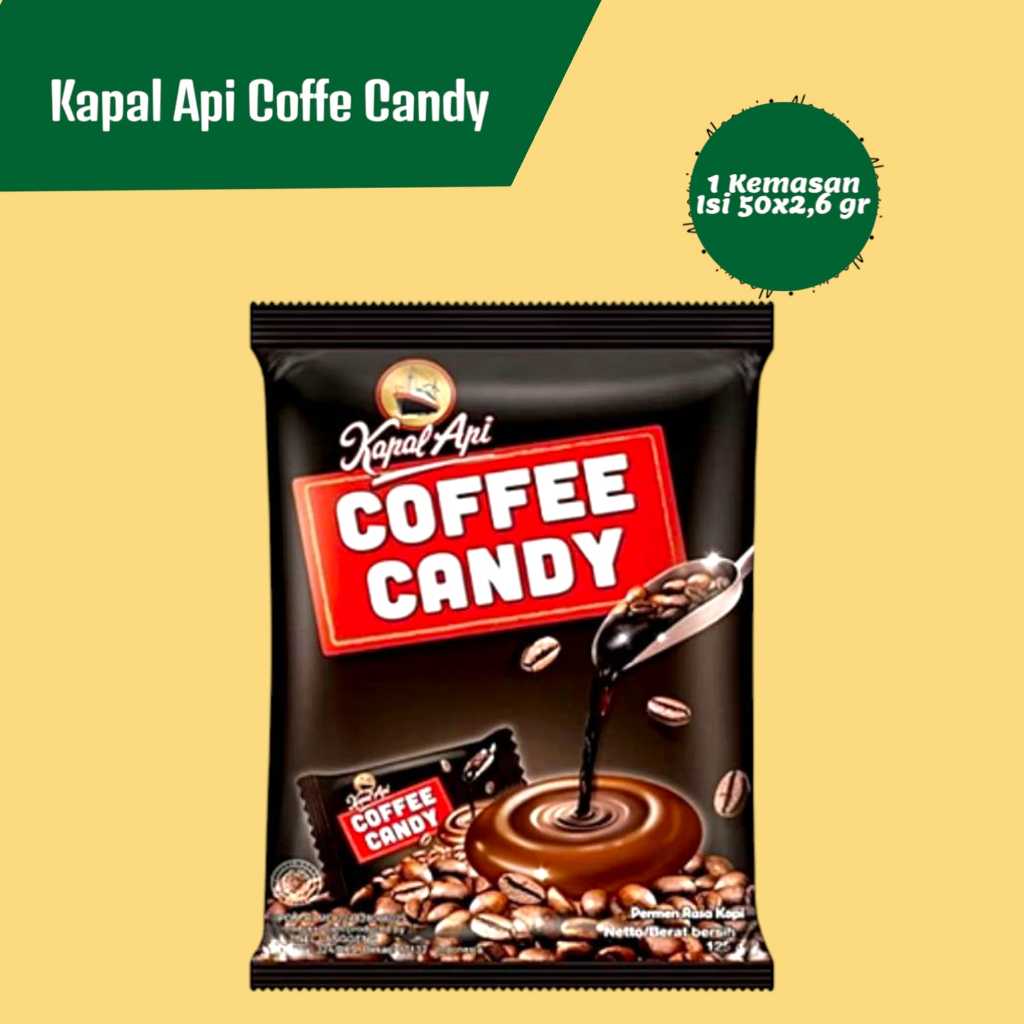

Permen Kapal Api Coffe Candy isi 50pcs, oleh oleh ngawi