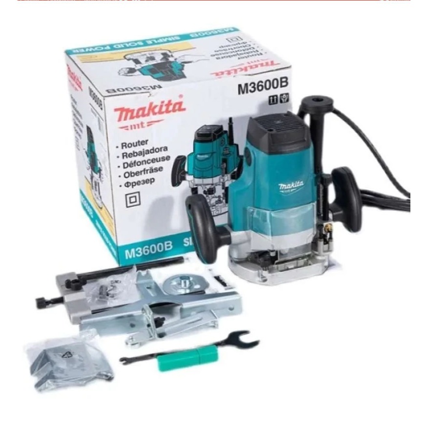Mesin Router Makita M3600B / Mesin Profil Besar Kayu 12mm Makita M 3600B - M 3600 B
