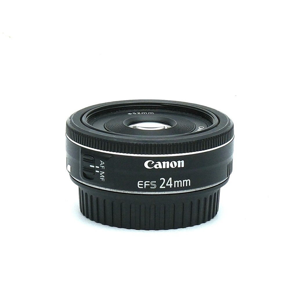 Lensa Fix Canon 24mm f2.8 STM Bekas Second