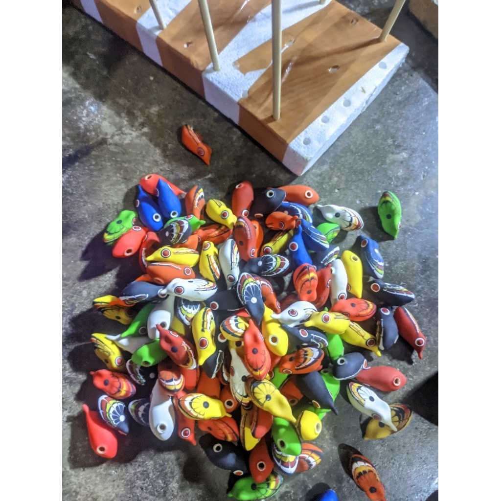 Body/Cangkang softfrog uk 3,5cm/umpan casting gabus/casting toman - by WANCAST_LURE