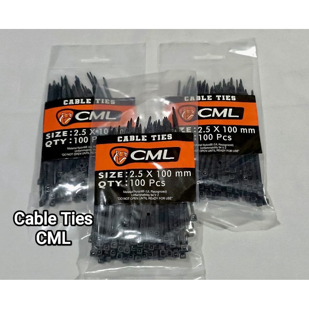 

CABLE TIES / CABEL TIES HITAM / Tali Perekat Barang 2,5x100