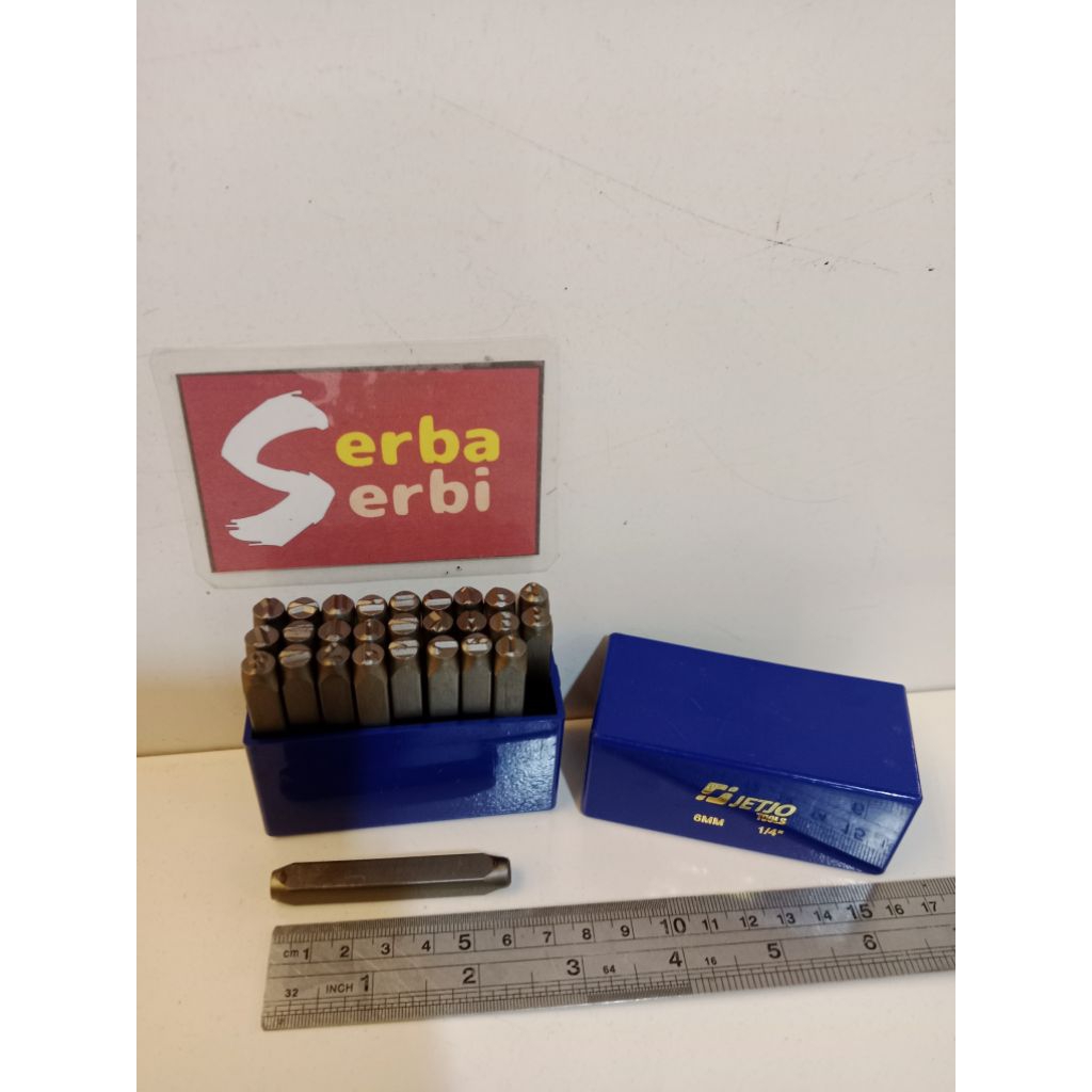 

*6MM HURUF/LETTER PUNCH*Mata ketuk ketok Alphabet tool kit