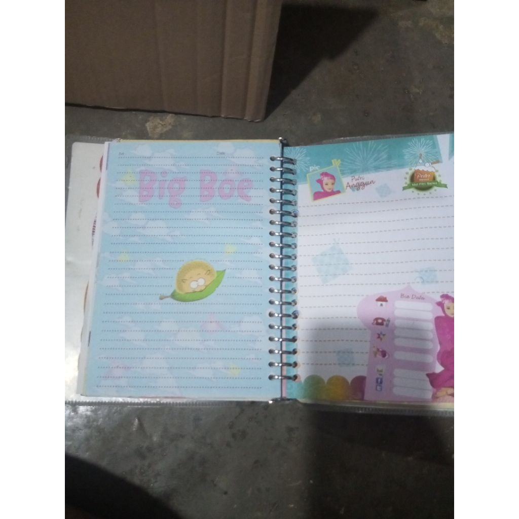 

(Preloved Binder A5 Loose leaf) All in Binder Koleksi pribadi binder dan isi Koleksi jadul /Binder A5 PAKET 4