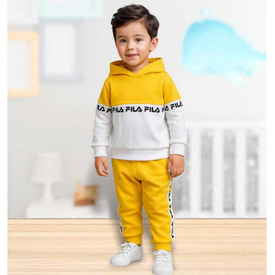 Setelan Anak Laki-Laki Sweater Plus Celana Umur 1-8 Tahun