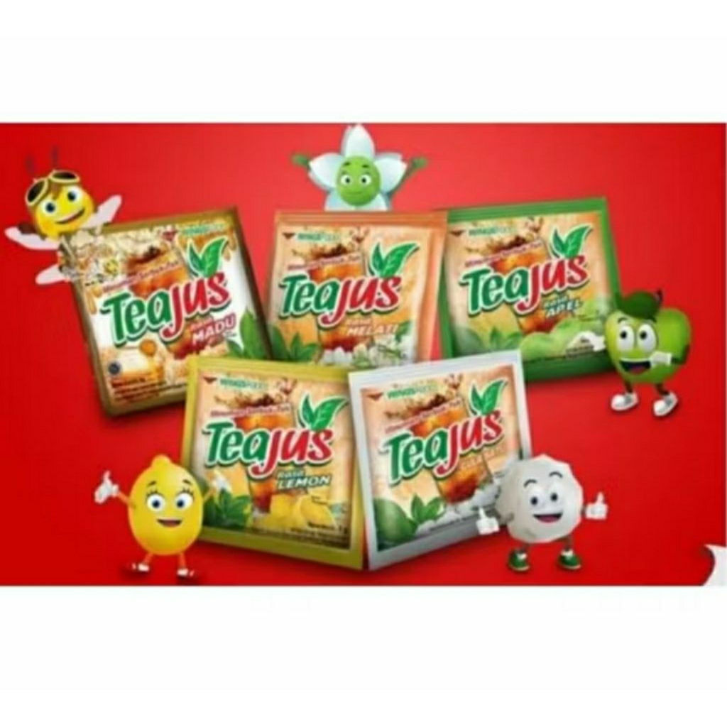 

Minuman Serbuk Tea Jus Teajus Varian Rasa ( 1 renceng isi 10 pcs )