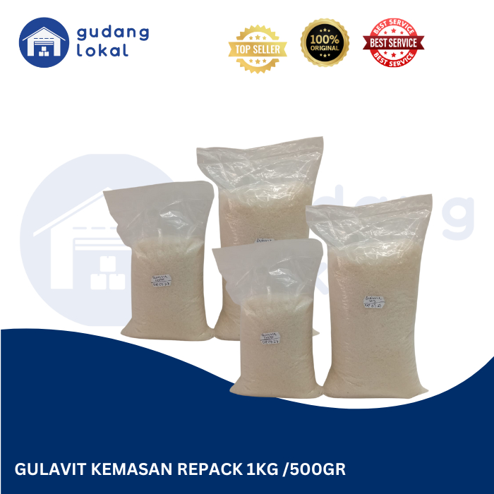 

GULAVIT GULA PASIR KEMASAN REPACK 1KG / 500GR