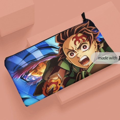 

PENCIL CASE ANIME KIMETSU NO YAIBA KAMADO TANJIRO / TEMPAT PENSIL TANJIRO / DEMON SLAYER