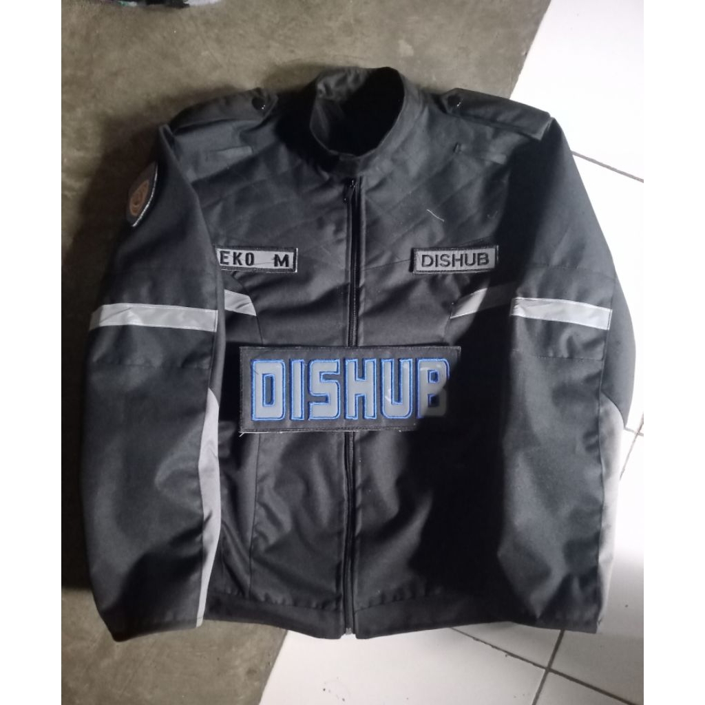 JAKET POLANTAS ,DISHUB,PATWAL FULL HITAM