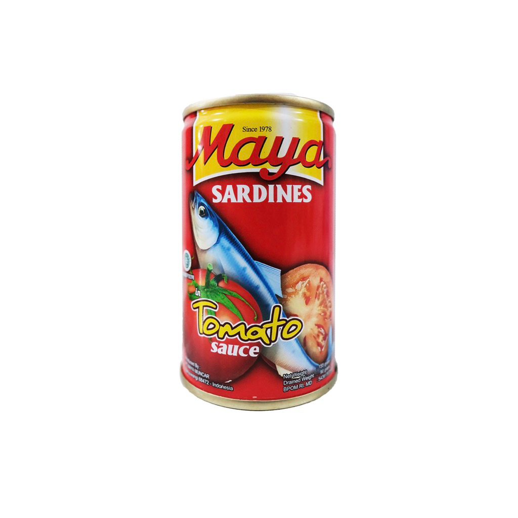 

Maya Sarden Sardines Kaleng Praktis di Sajikan 155 gram