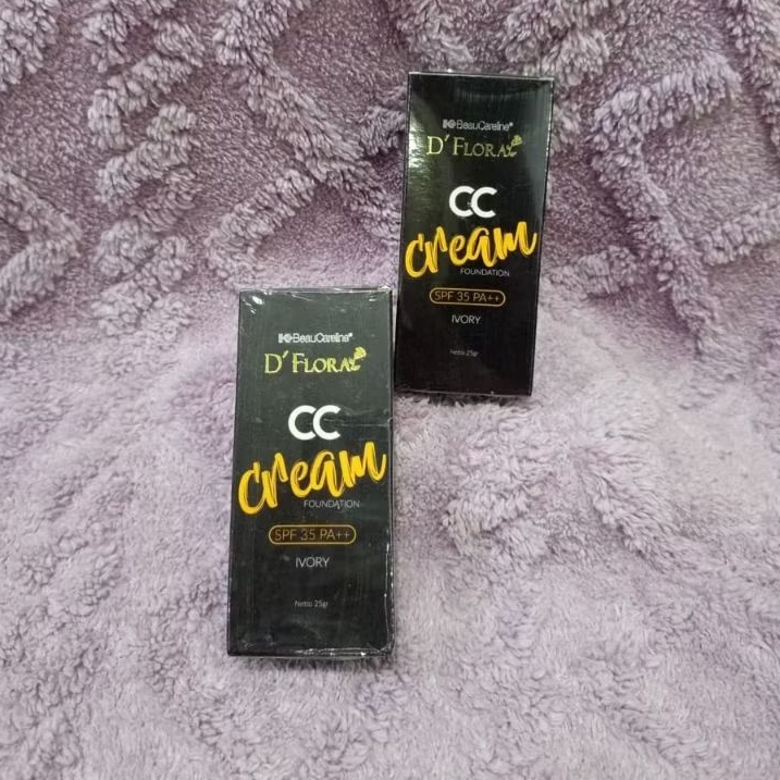 CC CREAM D'FLORA Beaucareline foundation