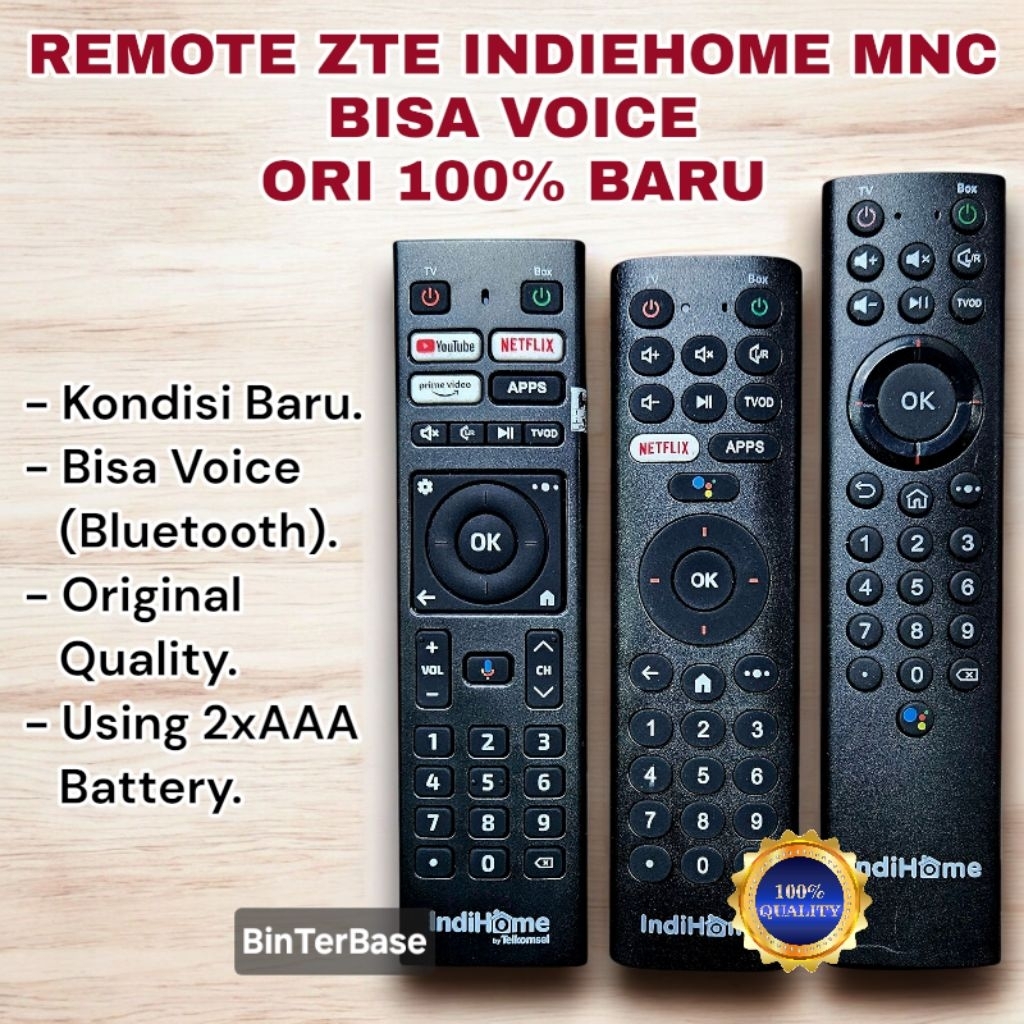 Remote remot ZTE B860 B866F ZVX10 V5 V10 Usee TV Indiehome STB Android TV BOX Original 100% Ori bisa