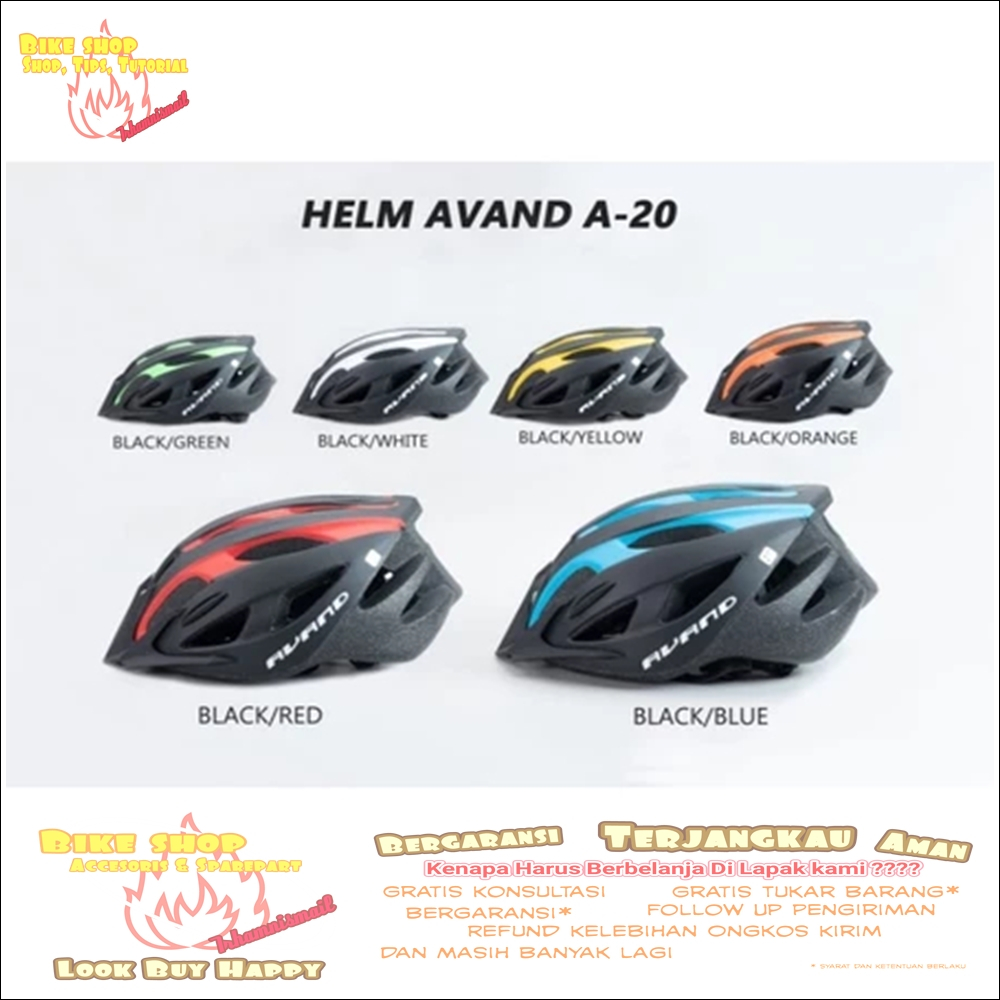 HELM SEPEDA AVAND A20 Perlengkapan Sepeda Termurah