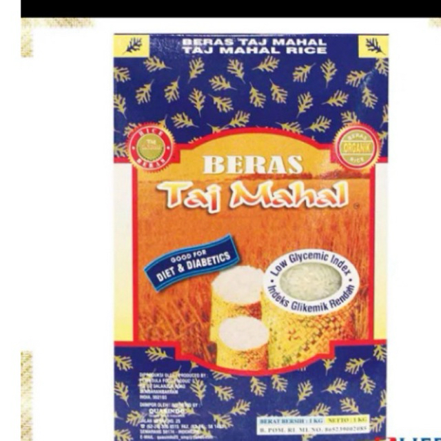 

Taj Mahal Beras Organik 1 Kg- Beras Organik Taj Mahal 1 Kg