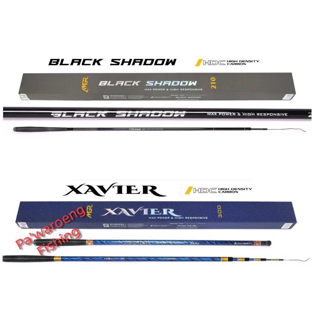 Joran Tegek Maguro BLACK SHADOW | XAVIER | MIDAS | MEDUSA | 210 s.d 360 | Galatama Lele | Action Kak