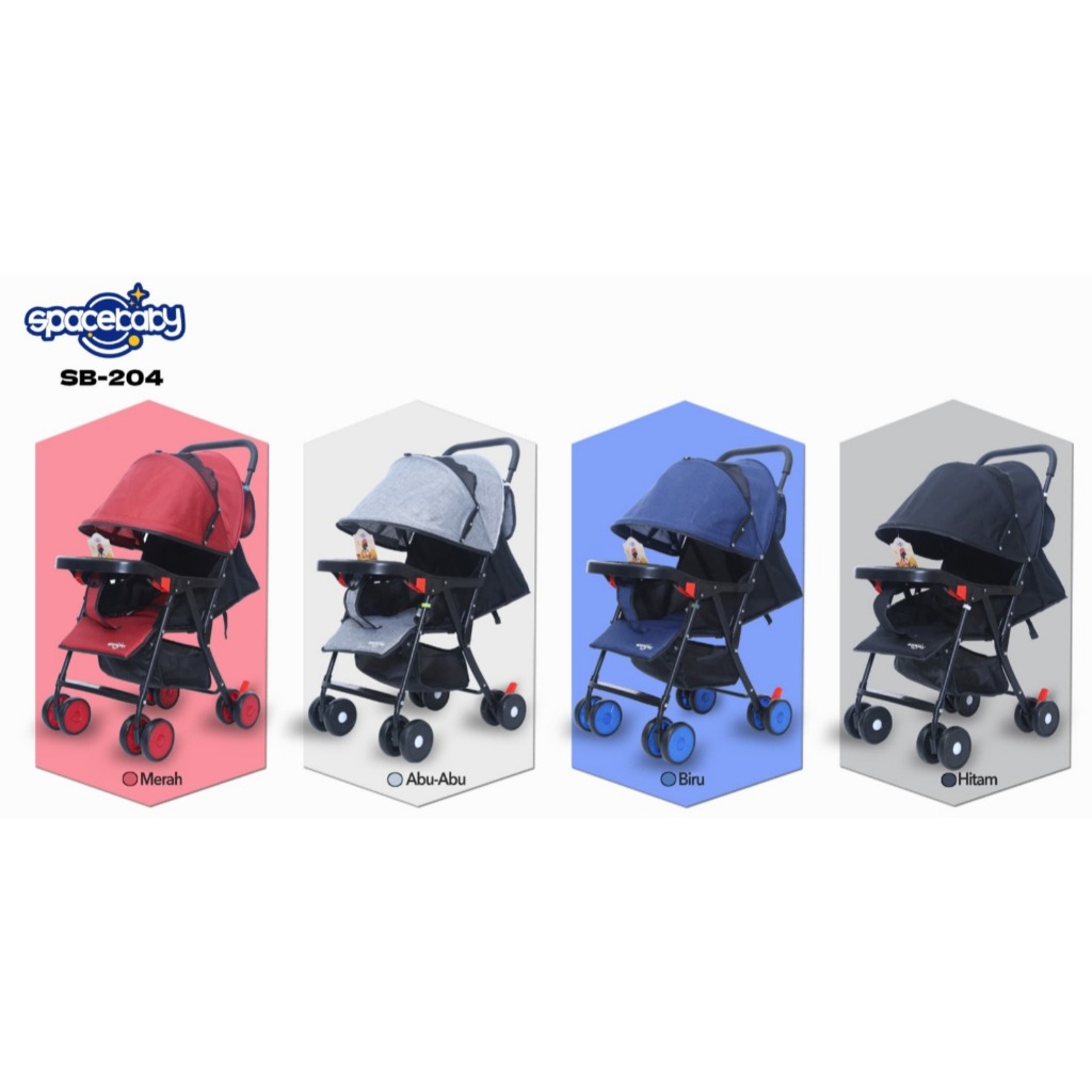 STROLLER SPACE BABY SB-204 & SB-214 || STROLLER 214SK KERETA DORONG BAYI SPACE BABY // BABY STROLLER