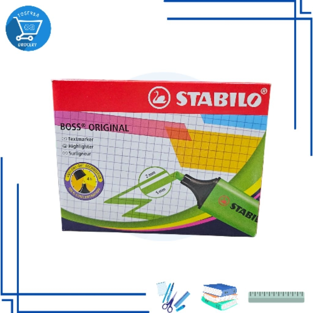 

STABILO BOSS 2mm & 5mm Per Pack