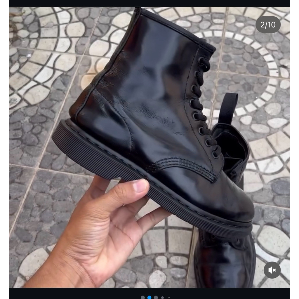 DR.MARTENS 1460 MONO BLACK