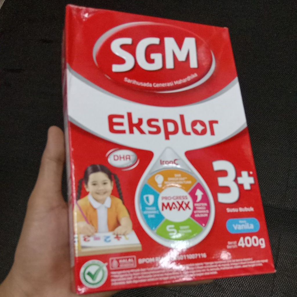SGM 3+ MADU DAN VANILA 400 GR