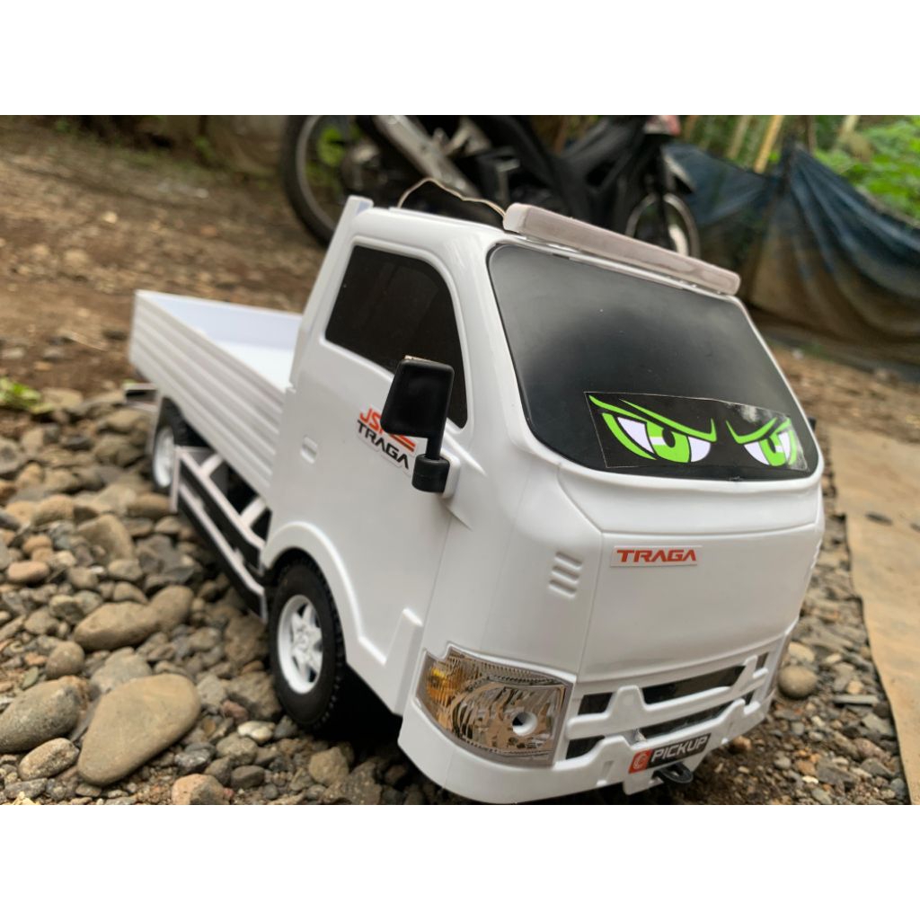 Bemper Traga Pickup Miniatur , Pengaman Samping Miniatur Traga Variasi Modifikasi miniatur