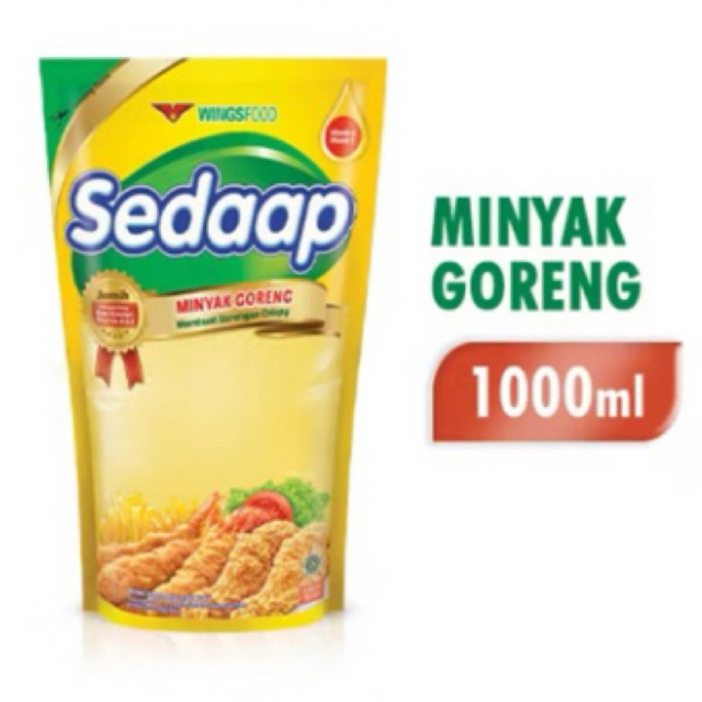 

Sedaap Minyak Goreng Pouch 1L
